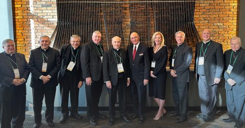 Portrait of Cross Catholic Outreach board of directors.