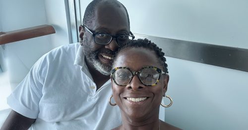 Grand Knight Anthony D. Diallo with wife Yolandra